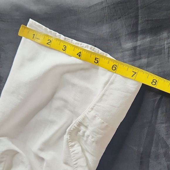 Antique 1900s white embroidered Milkmaid button back Prairi Fantasy blouse - Picture 11 of 12